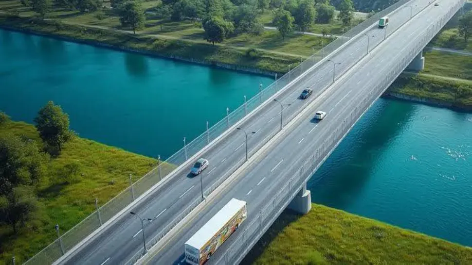 Începe construcția primului pod peste Prut, după Revoluție. FOTO: Facebook