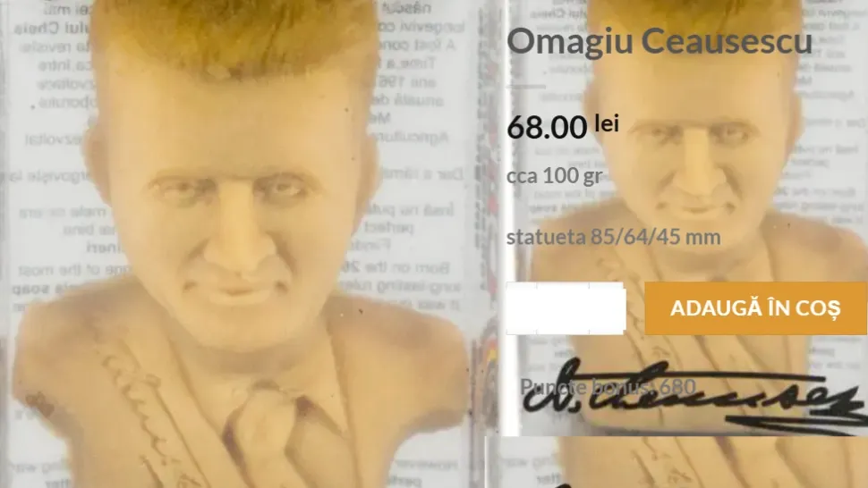 Denunț penal împotriva săpunului "Omagiu Ceaușescu". Ce lege ar fi încălcat firma care-l produce?