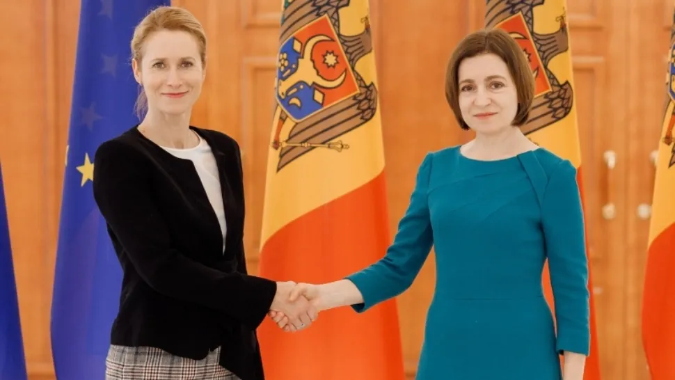 Șefa diplomației europene s-a întâlnit cu Maia Sandu la Chișinău. Foto: presedinte.md