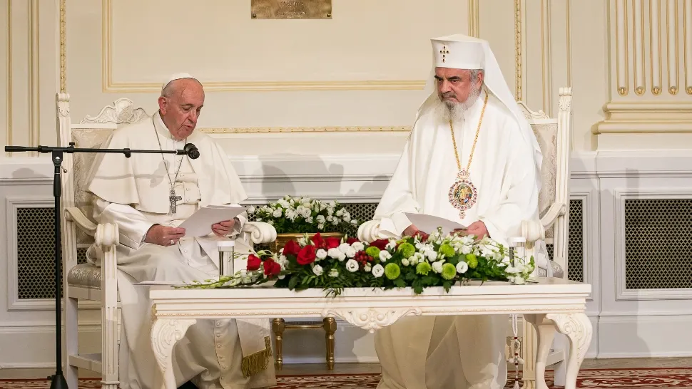 Patriarhul Daniel a transmis condoleanțe la decesul Papei Francisc