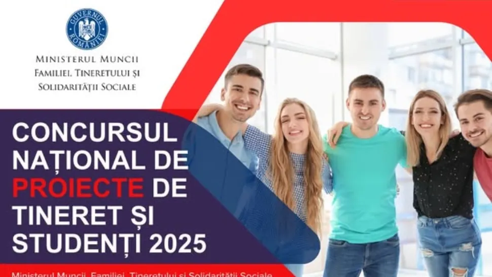 Concursul Național de Proiecte de Tineret și Studenți 2025. Foto: Facebook