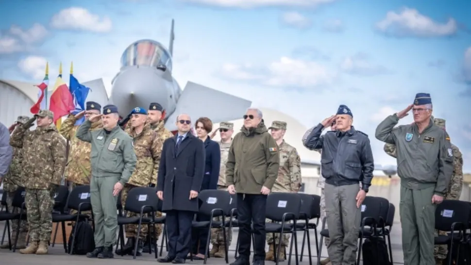 Forțe proaspete la Baza Kogălniceanu. Foto: MApN