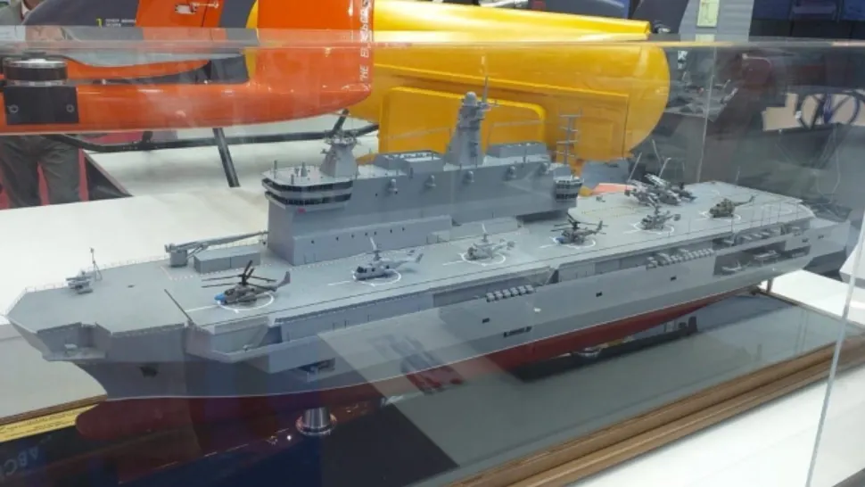 Rusia accelerează construcția unei mega nave de desant. Foto: X.