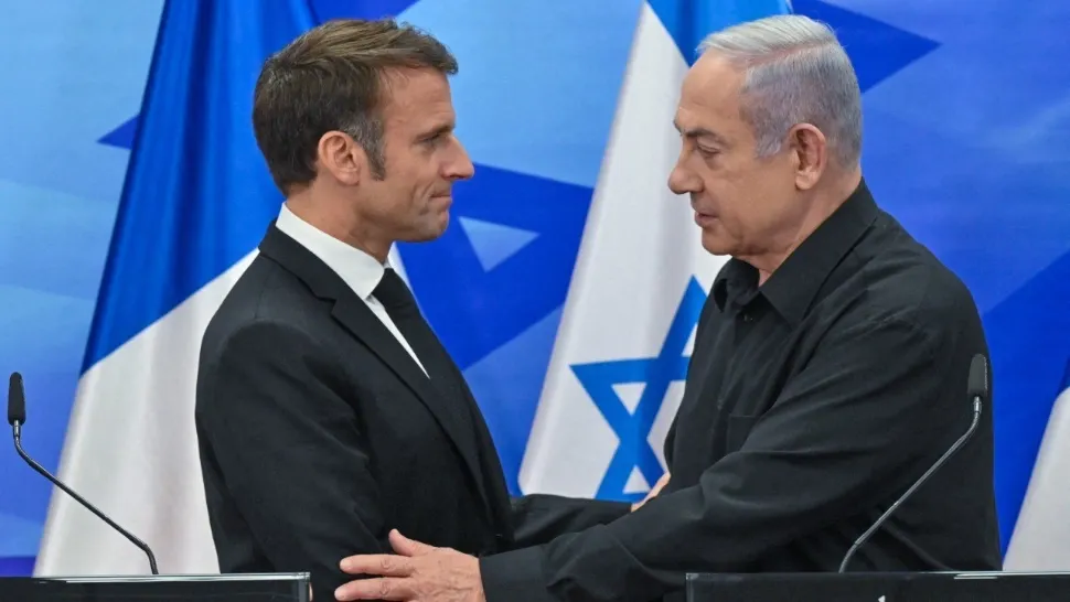 Netanyahu, tranșant la adresa lui Macron. Foto: Profimedia