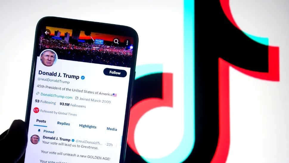 Donald Trump momește compania mamă a TikTok să predea controlul aplicației în SUA. Foto: Profimedia