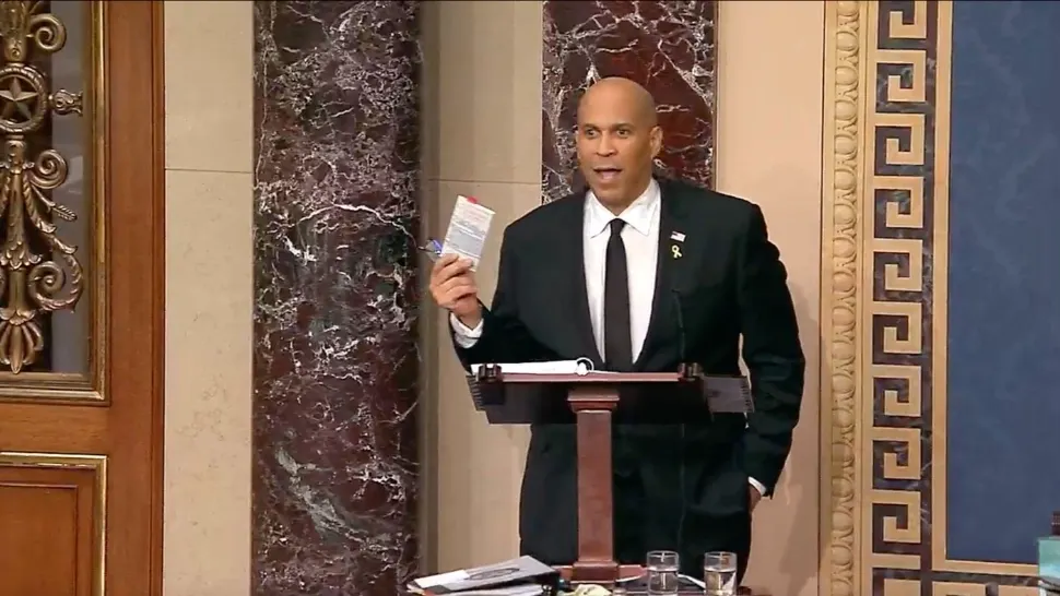 Senatorul democrat din New Jersey, Cory Booker. Foto: Profimedia