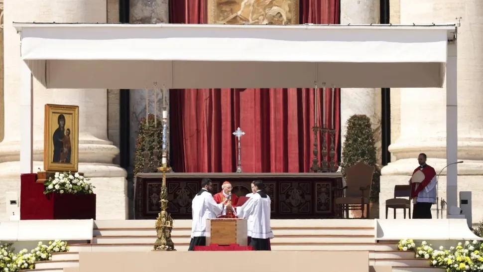 Funerariile Papei Francisc. Foto: Profimedia