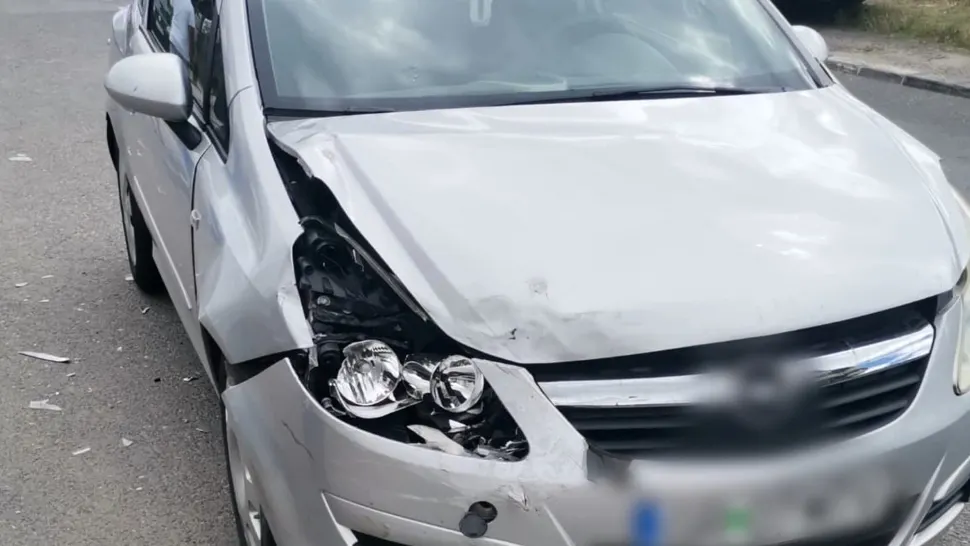 Accident rutier în Giurgiu: un minor a ajuns de urgență la spital