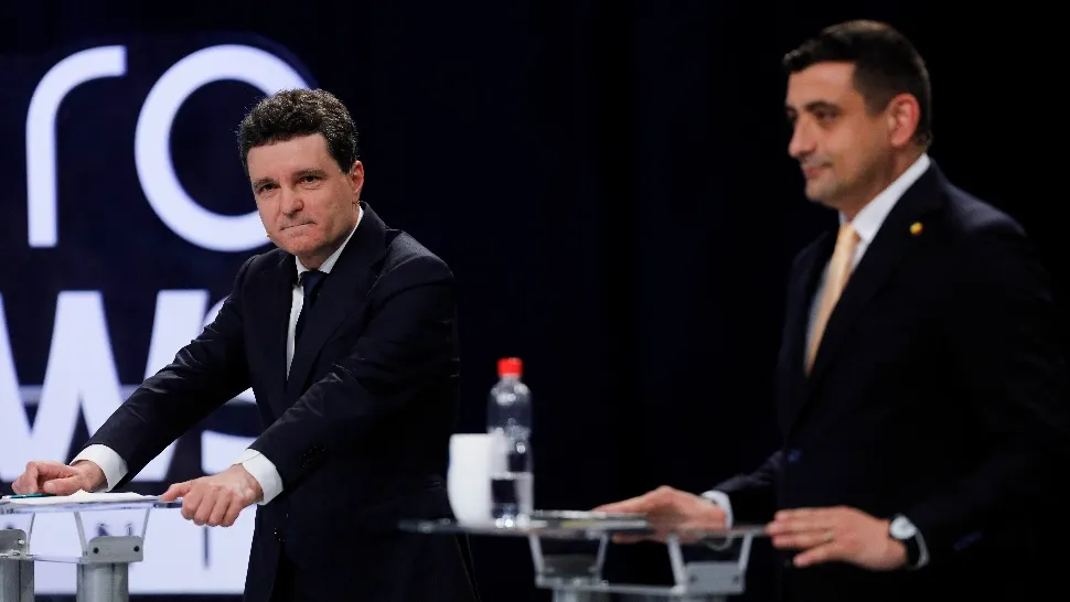 Nicușor Dan și George Simion / Foto: Inquam Photos