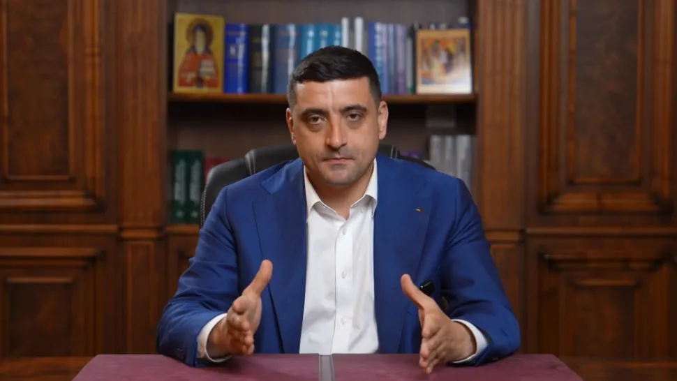 George Simion, prima reacție după ce numărătoarea voturilor l-a indicat câștigător pe Nicușor Dan - VIDEO