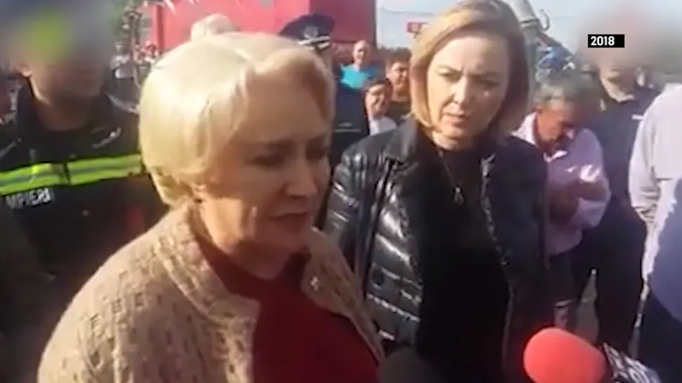 Viorica Dancila, in 2018
