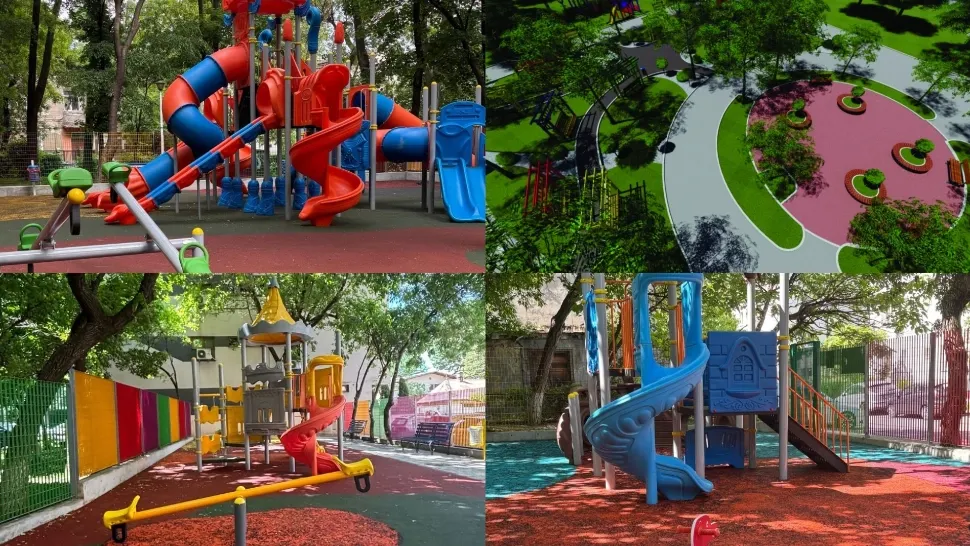 Alte locuri de joacă, din sectorul 4, s-au redeschis, după modernizare!
