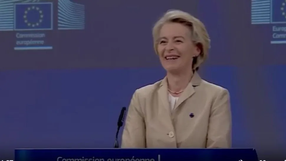 Ursula von der Leyen l-a felicitat pe Nicușor Dan pentru învestire (foto: Profimedia)