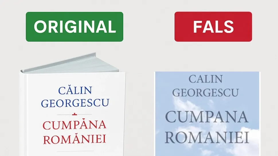 Călin Georgescu acuză un grav FALS EDITORIAL. Cine îi vinde ilegal cartea și ce interese se ascund în spate?