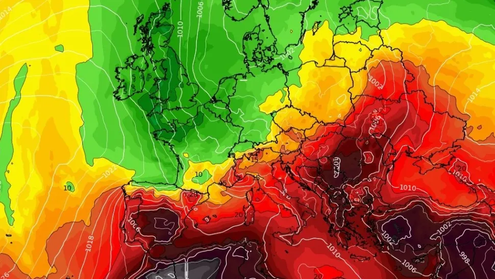 Cupola de foc pârjolește România. În weekend se anunță temperaturi infernale - HARTA