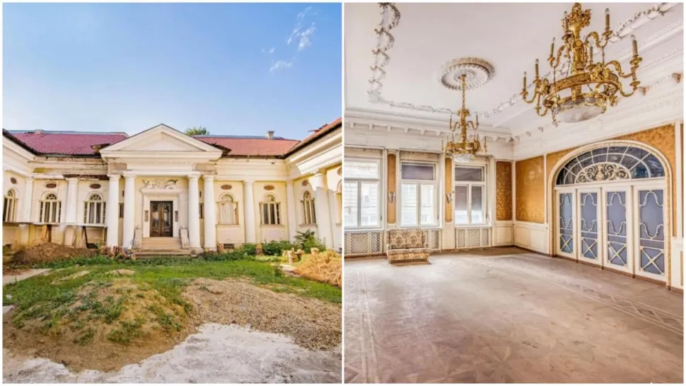 Palatul Neuman din Arad, un monument istoric de 100 de ani, scos la vânzare pentru 2,4 milioane de euro