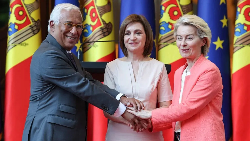 Greii Europei, prezenți la Chișinău pentru Summitul UE-Republica Moldova.. Foto: Profimedia