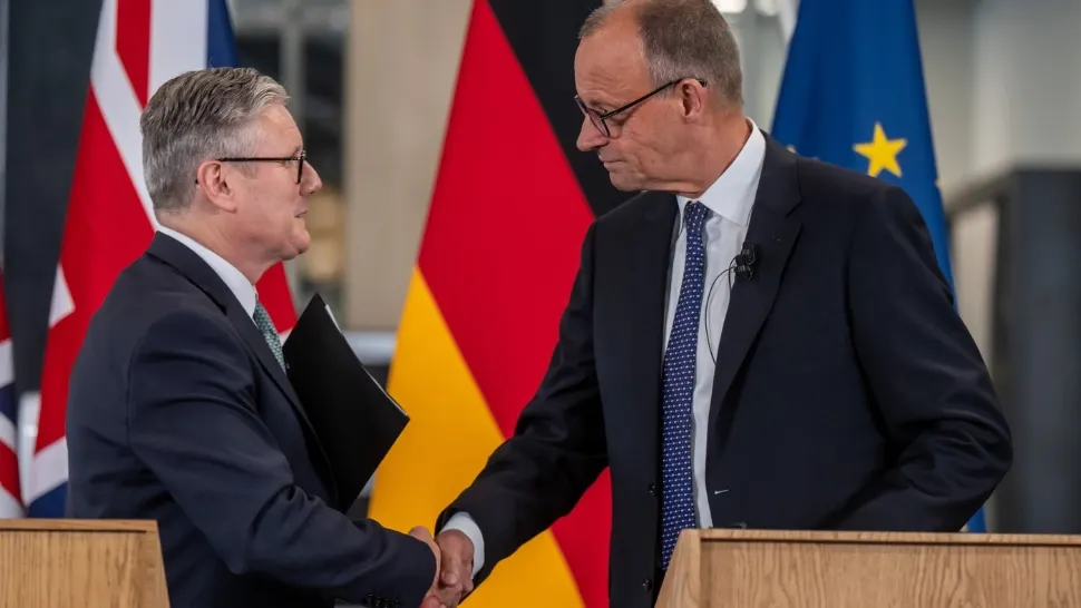 Marea Britanie și Germania au bătut palma. Foto: Profimedia