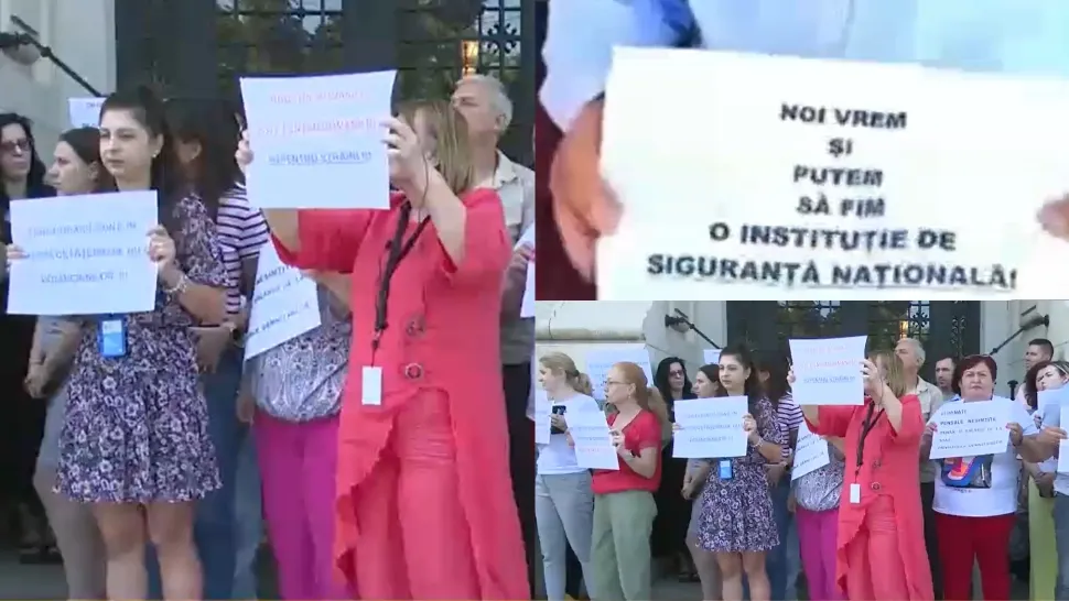 Revoltă uriașă în stradă, angajații blochează sistemul putred! FOTO: Captură Realitatea