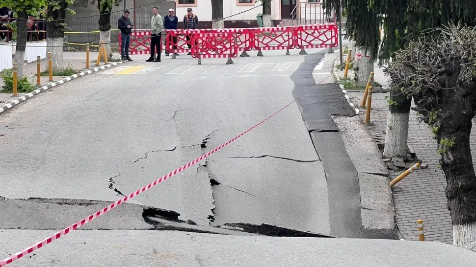 O nouă salină din România este în pericol, iar prăbușirea ei ar putea afecta un întreg oraș