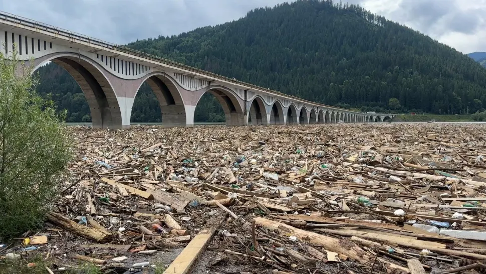 Neamț, Viaductul Poiana Teiului/ Foto: Facebook Meteoplus