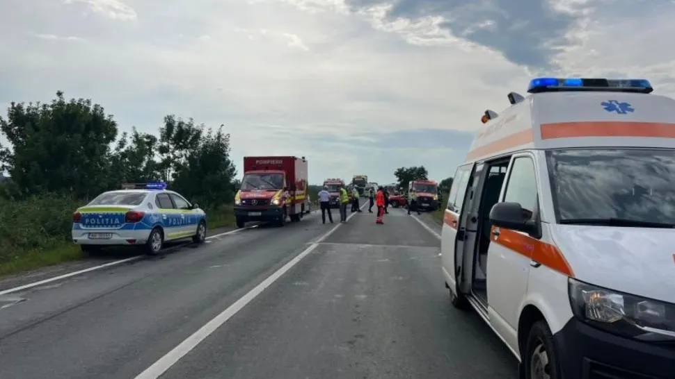 Trafic îngreunat pe A4, în județul Constanța