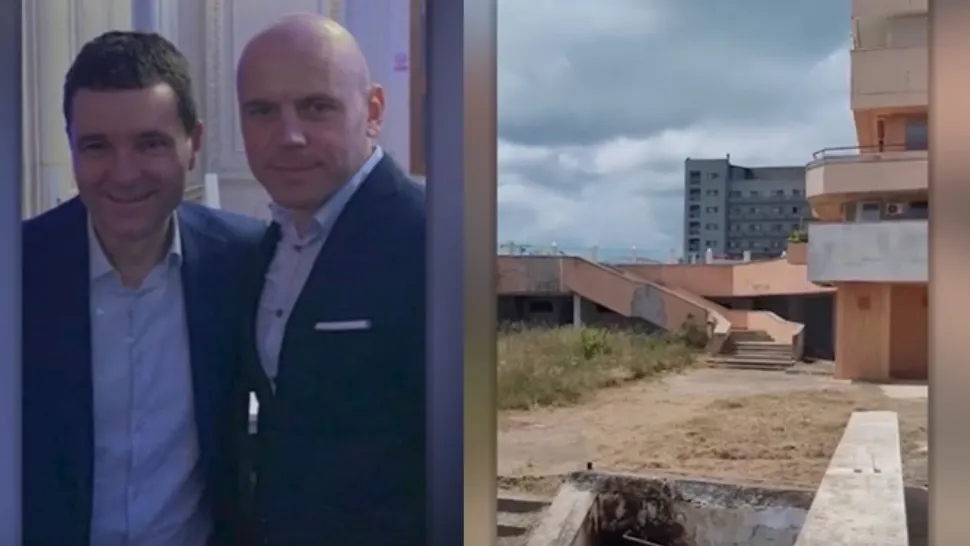 Compania cu trei șefi și trei angajați, condusă de omul lui Nicușor. Șefii se lăfăie în salarii de lux în timp ce hotelul e lăsat în paragină