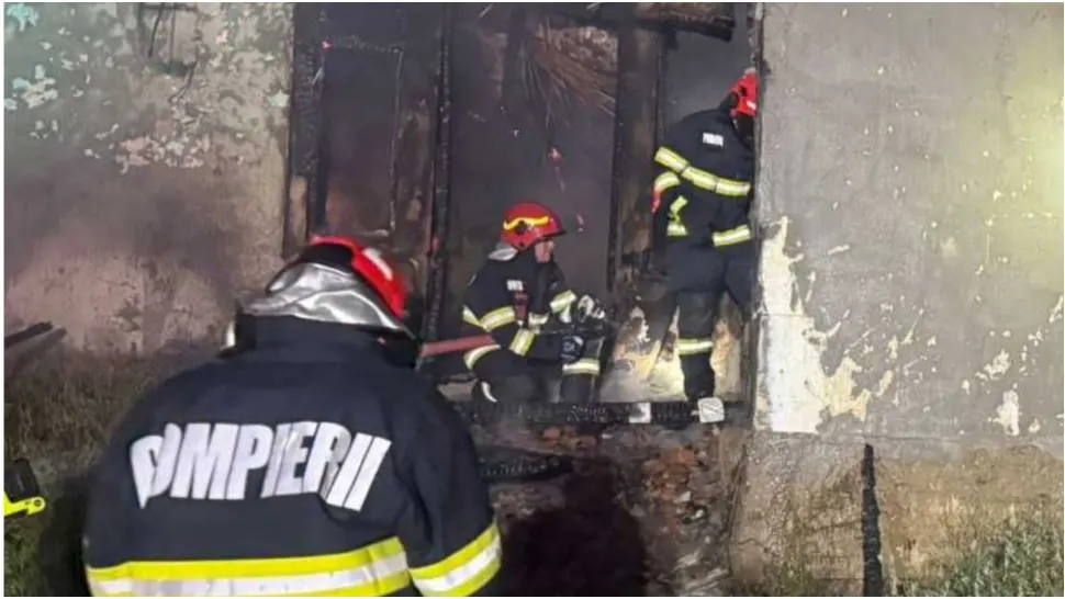 Tragedie în județul Ialomița. FOTO: ISU