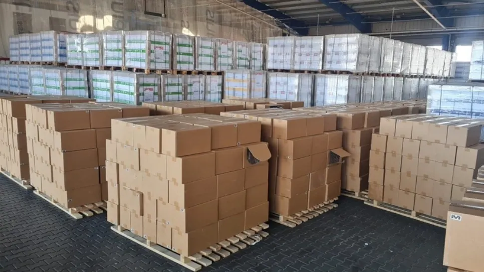 Captură record de țigări de contrabandă, în portul Constanţa Sud Agigea. Valoarea mărfii depășește 4 milioane de euro