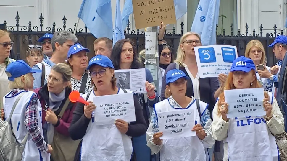 Haos în Educație: ministrul e absent. Se pregătește GREVA/ Foto: Arhivă FSLI