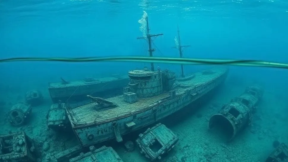 Marea Neagră, cimitirul navelor scufundate. 