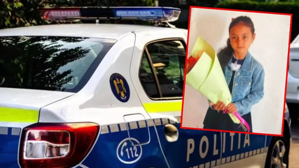 Polițiștii caută o fetiță de 7 ani care a dispărut de acasă