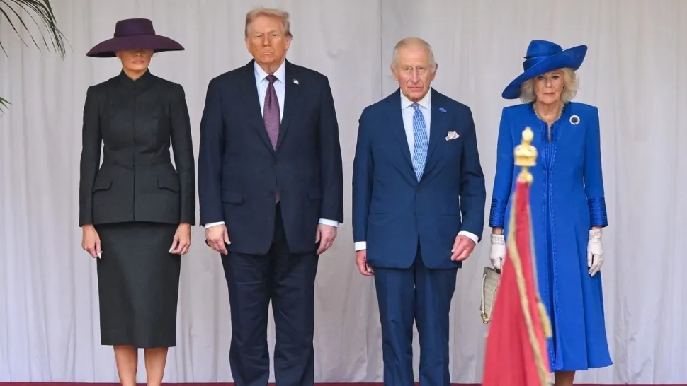 : Donald Trump, primit de regele Charles al III-lea la Castelul Windsor. Foto: Profimedia