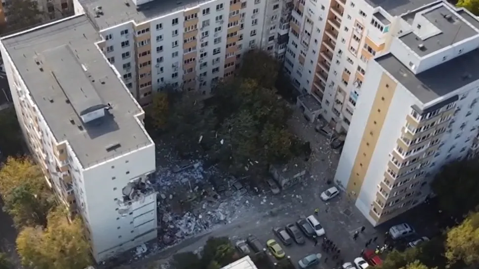 Noi scurgeri de gaze la blocul explodat din Rahova