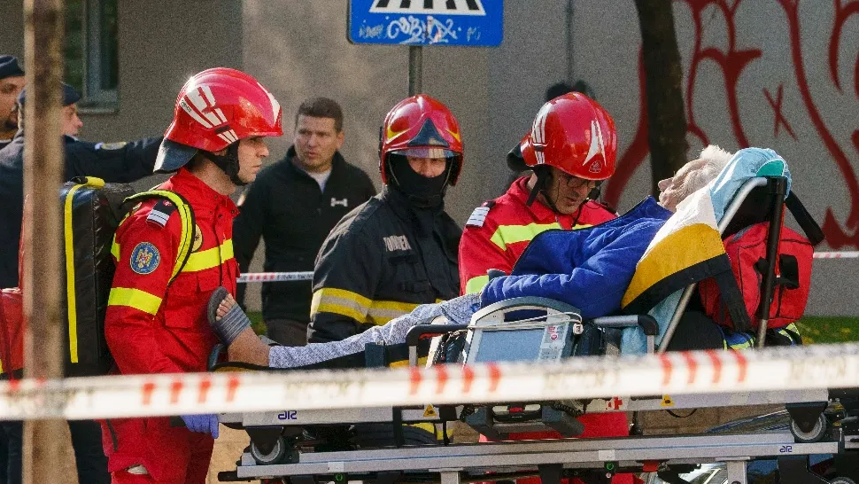 Bărbat săltat după explozia din Rahova. Face scandal URIAȘ la fața locului