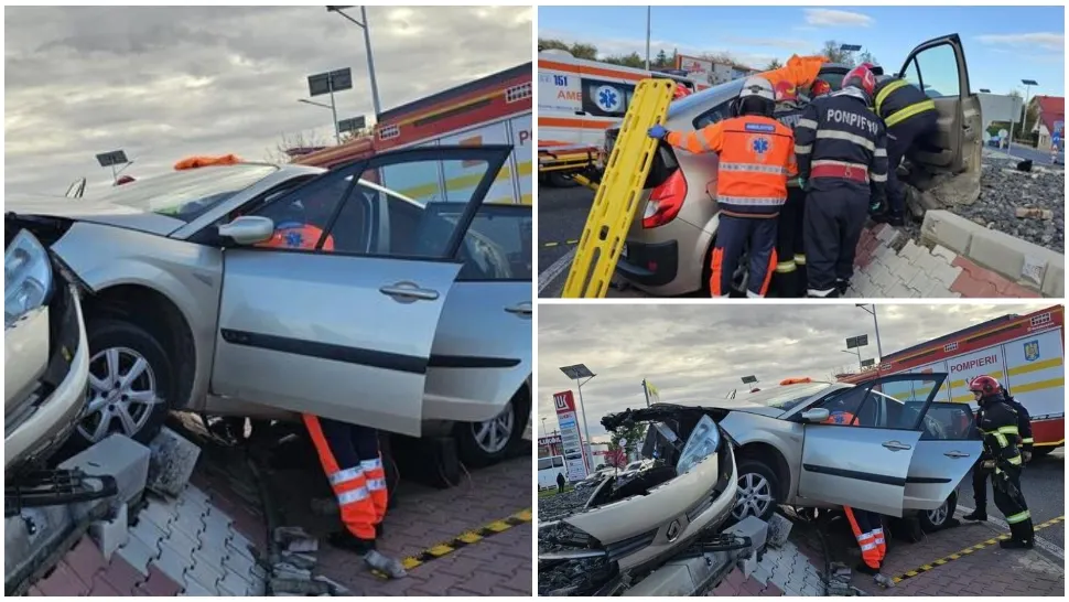 Accident grav în județul Iași. FOTO: ISU