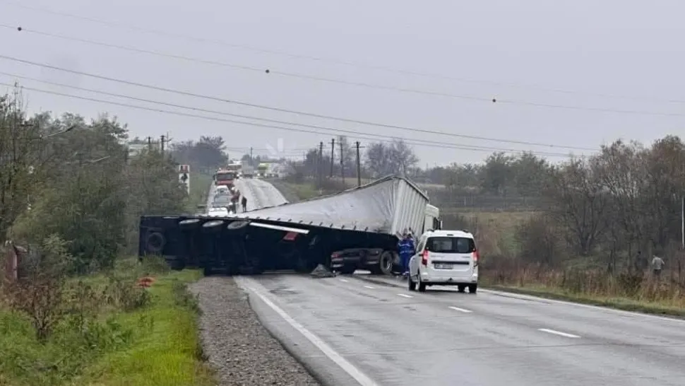 Accident cumplit cu patru persoane implicate în județul Iași. FOTO: newspascani