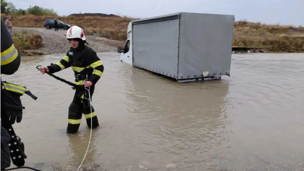Incident grav în Prahova. FOTO: ISU 
