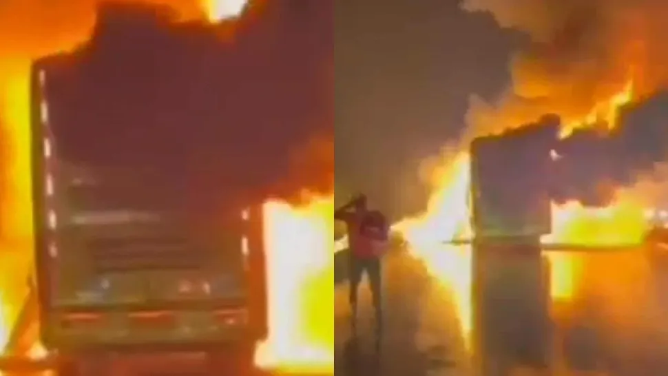 Tragedie rutieră în sudul Indiei: 20 de oameni au murit după ce un autocar a luat foc în urma unui accident