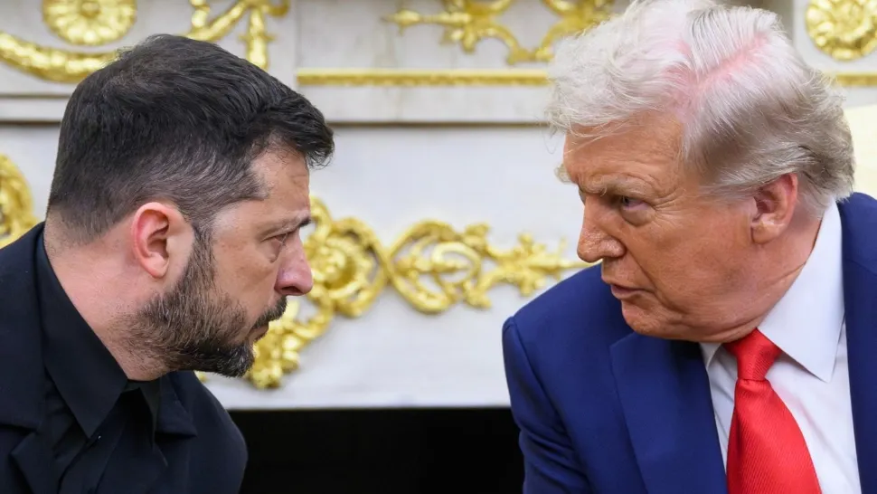 Donald Trump și Volodimir Zelenski. Foto: Profimedia