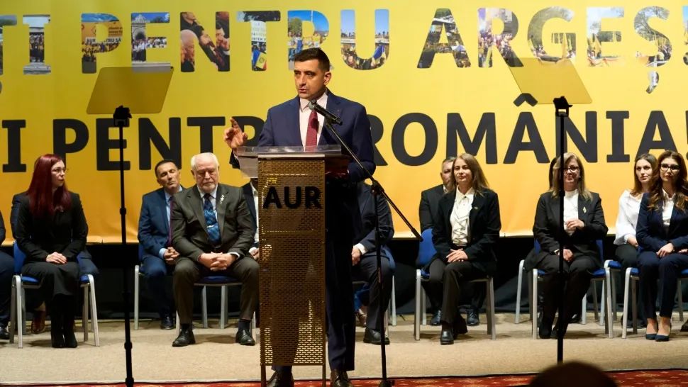 George Simion, la Pitești: “România are viitor! Prin oamenii săi, prin curaj, muncă și credință!”