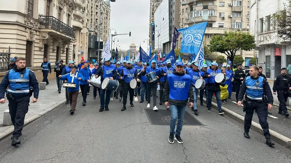 Măsurile sărăciei au scos românii în stradă: protest masiv la ușa Guvernului / Foto: BNS/Facebook