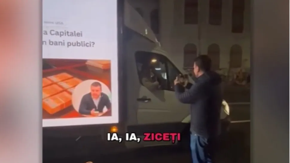 Drulă, disperat înainte de alegerile pentru Capitală: cum oprește jurnaliștii incomozi în trafic. Imagini halucinante