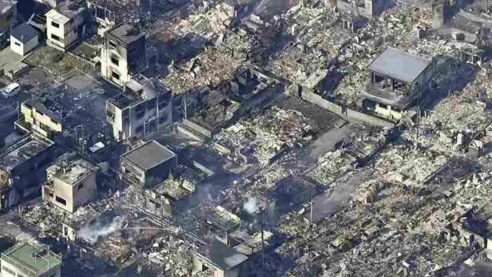 Incendiu uriaș în Japonia: un oraș din sudul țării este devastat de cel mai puternic foc urban din ultimele cinci decenii