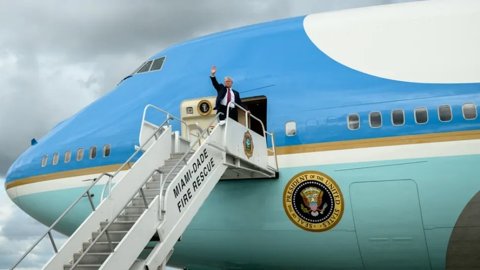 Secretele Air Force One. S-a aflat ce conține avionul prezidențial al SUA. Foto: Profimedia