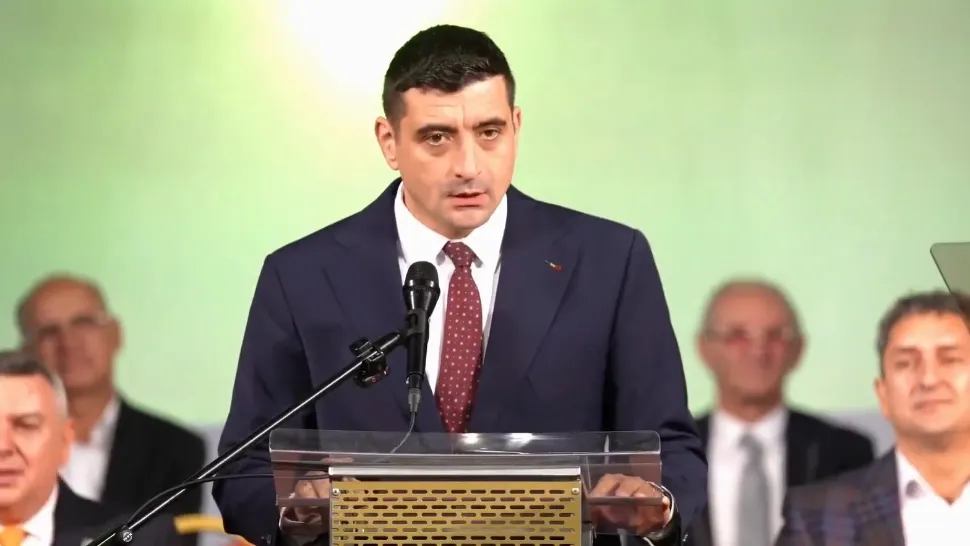 George Simion, discurs în forță, la filiala AUR din Mehedinți. Foto/Realitatea