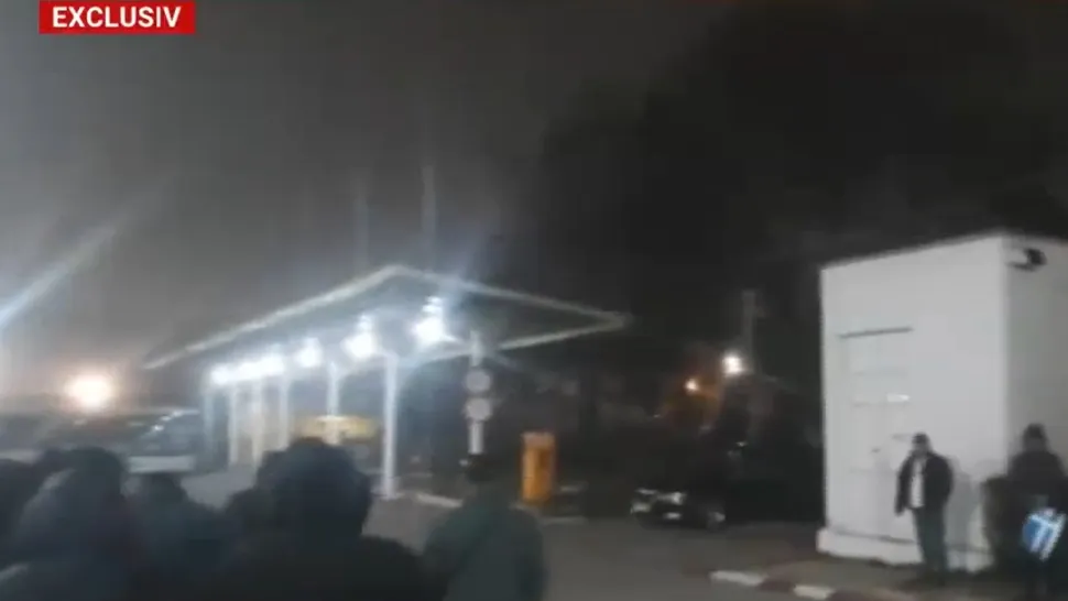 Proteste spontane, trafic paralizat la Constanța. Șoferii nu ies pe traseu/ Captură video