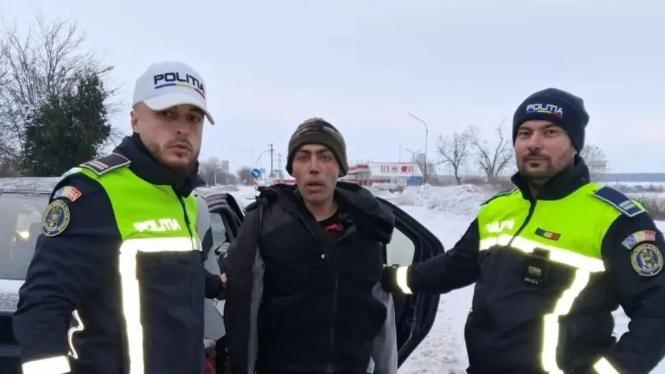 Bărbatul a fost căutat toată noaptea