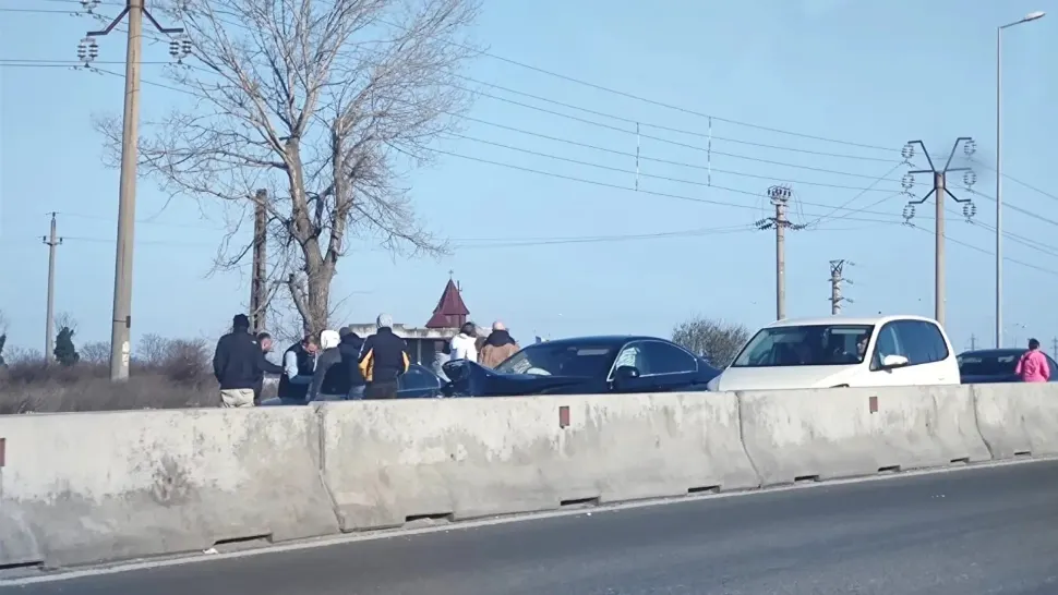 Accident grav la ieşirea de pe autostrda A4, în județul Constanța