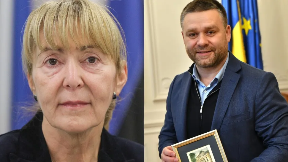 Ciprian Ciucu, susținut în alegeri de soroșista Monica Macovei. FOTO: Facebook/Inquam